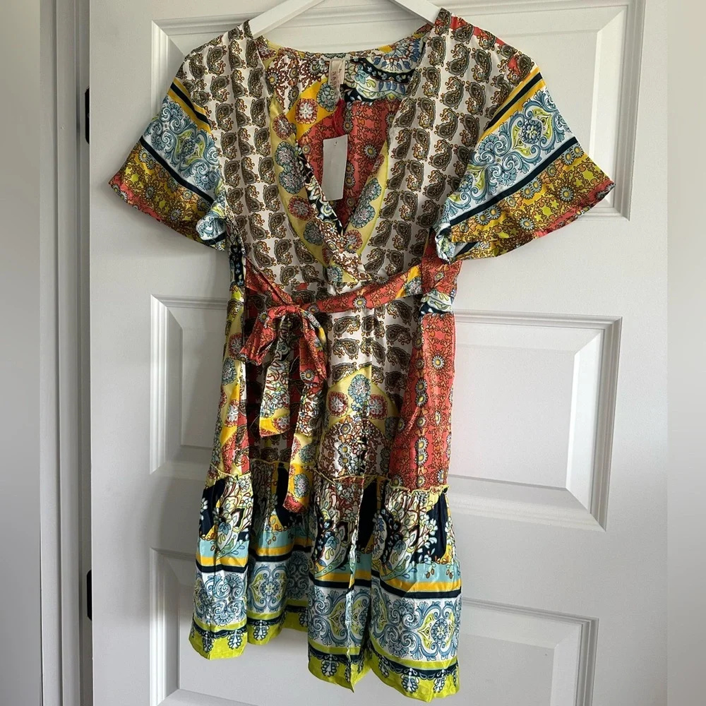 RAGA Wrap Dress - Picture 2 of 6